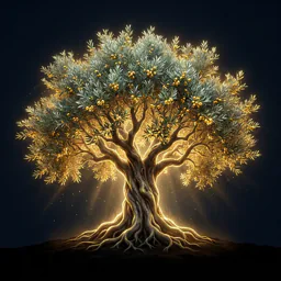 The sacred olive tree of ZOË abundance